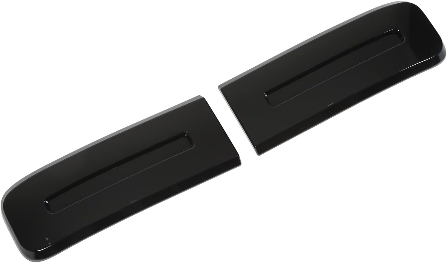 Tail Lamp Decorative Cover Trim for G Class 2019-2022, Taillight Protective Guard Sticker Replacement, Smoky Black ABS Tail Brake Lamp Bezels with Gapless Fit for Rear Light
