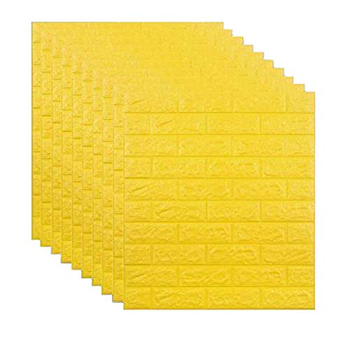 10 PCS Carta da Parati Mattoni 3D 60x60cm