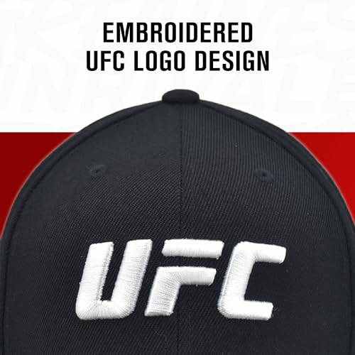 Gorra ajustable unisex UFC con visera curva miniatura 3
