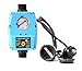 Pumpensteuerung SK-02 Druckwächter für Pumpe Gartenpumpe Hauswasserwerk mit integrierten Trockenlaufschutz und Kabel (2x) - 10 bar