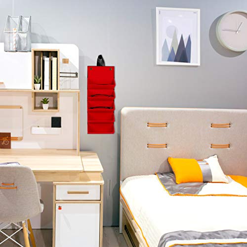 CLISPEED 5 Slots Organizer Coletor de Viagem Óculos De Sol Óculos De Couro Preto Caso 13X16. 5 Centí