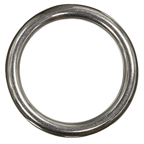 10 Stück Ring 3 x 20 mm geschweißt, poliert - Edelstahl A4