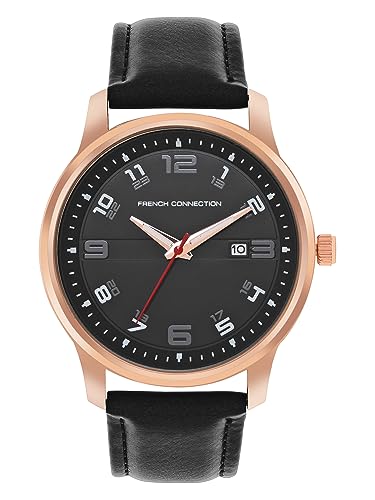 French Connection Spring-Summer 2023 Analog Black Dial Mens Watch-FCN00046E (B0C6GZG633) Amazon Price History, Amazon Price Tracker