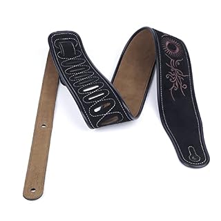 JAHH Sangle Bracelet de Guitare électrique en Cuir-Tournesol Mat, Guitare Acoustique de Basse, Bracelet en Cuir de… - Les Beatles, Paul McCartney, John Lennon, RIngo Starr, George Harrison JAHH Sangle Bracelet de Guitare électrique en Cuir-Tournesol Mat, Guitare Acoustique de Basse, Bracelet en Cuir de… – Image 3