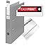Esselte A4 Lever Arch File, Blue, 52mm Spine, Plastic, Pack of 1, 81195