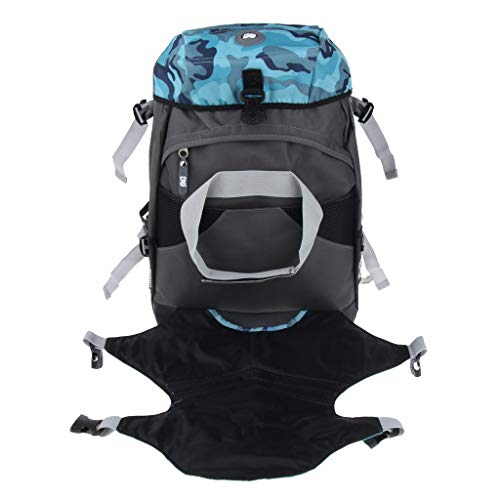 Perfk Mochila Grande para Patines Ruedas Velocidad En Línea Bolsa Almacenamiento Zapatos