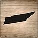 SMART BLONDE Tennessee Shape Letter Tile Novelty Mini Metal Square Sign MSQ-1094