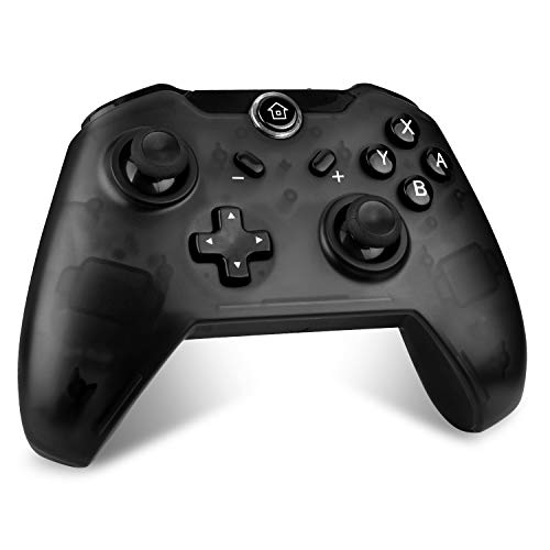 TechKen Switch Pro Controller, Wireless Controller Compatible with Nintendo Switch, Supports Gyro Axis Function & Dual Shock