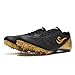 ORRZER Men's Track and Field Spikes Shoes for Women Lightweight Running and Jumping Sneakers Black/Gold