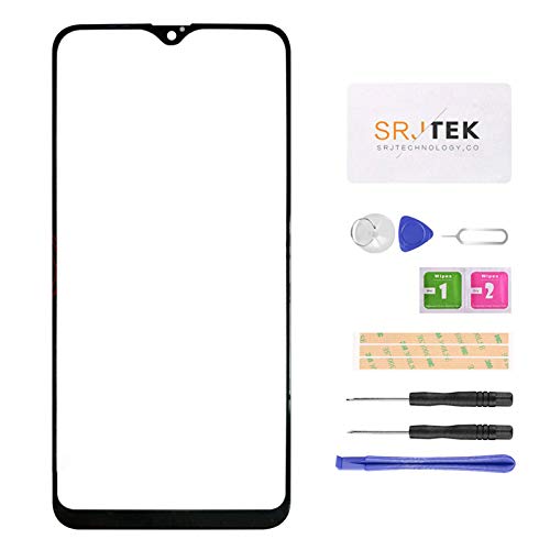 Glass Replacement for Samsung A10e A102U Screen Front Outer Lens Repair Parts Kits 2019 Black(Not Touch Screen) A102UZKAVZW, A102UZKAATT, A102UZKASPR, A102UZKATMB
