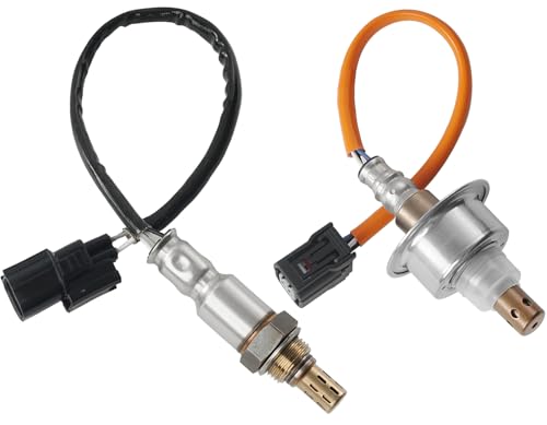 Oxygen Sensor Upstream Downstream O2 Sensor for 2007-2011 Honda Civic DX EX LX 1.8L L4 Replacement for 234-9124, 234-4350, 36531-RNA-J01, 36532-RNA-A01