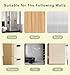 Wall Stickers Decor, Waterproof Wall Tiles, Easy-to-Install, UV Resistant, Strong & Durable | No Grouting, Cut with Hand Tools(White)