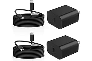 iPhone Certified Fast Charger 20W USB C Charger Block, 10FT Lightning Cable for iPhone