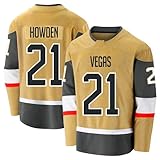 Brett Howden Mens/Women/Youth Stitched for Sports Fan Khaki No Brand/Logos