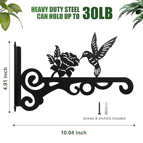 Qiaomeiysp QMGY02-2PCS 2-Pack Aesthetic Wall Plant Hanger Indoor And Outdoor thumb #2