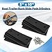 Xxamz 8 PCS Boat Trailer Bunk Slide Pads & 2 PCS Bunk Enders Compatible with Easier Launching & Loading 3