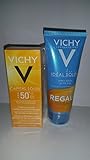 SPF50 Vichy Capital Soleil - Crema facial Factor Protector 50+ y Regalo After Sun Ideal Soleil, 50ml + 100 ml