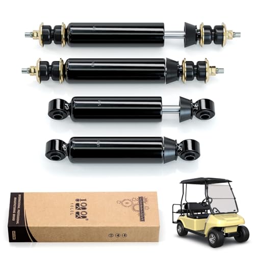 10L0L Golf Cart Front and Rear Shocks for Club Car DS G&E 1988-up,Precedent G&E 2004-up, Tempo 2018-up, OEM 1014235, 1014236, 1010991, 1015813, 1013164