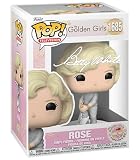 Betty White Rose Nylund #1685 in Sweatsuit (Fabulous 40) Facsimile Signed Reprint Laser Autographed Funko POP! TV Golden Girls Figurine with Protector Case