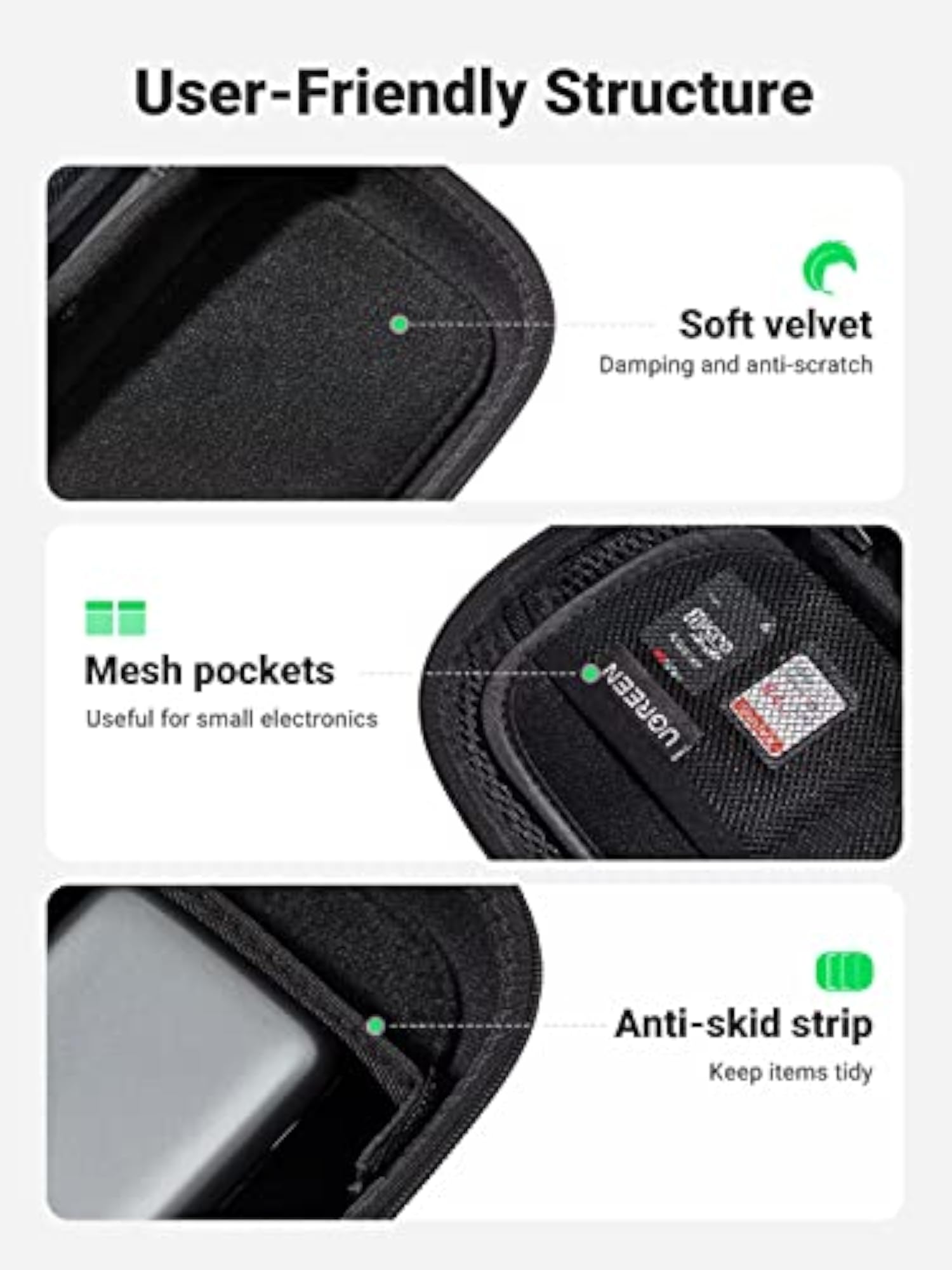 Portable Electronic Organizer Hard Accessory Case