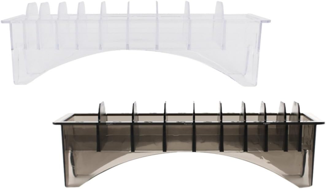 Homoyoyo 2pcs Clipper Guard Storage Box Ps Organizer for Salon Use