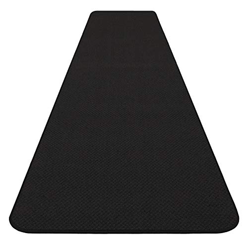 Alfombra de pasillo skid-resistant - negro - muchos otros tamaños a elegir Cover