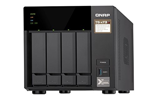 QNAP TS-473-8G, High-End AMD RX-421ND Quad-Core NAS-systeem, PCIe, M.2 SSD, 10GbE-connectiviteit, 4K-videoprestaties… - Afbeelding 3