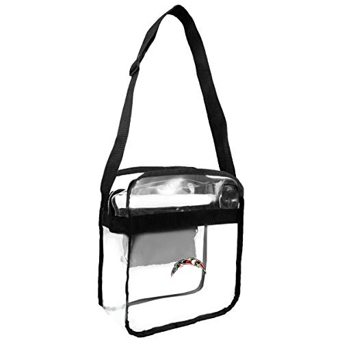 Bolso bandolera transparente para estadios de la NFL Super Bowl LII estilo unisex adulto