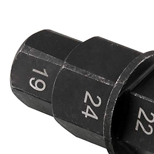 MERIGLARE Motorista de Eixo Dianteiro Sextavado de Roda Dianteira de Motocicleta 17-24mm Sextavado