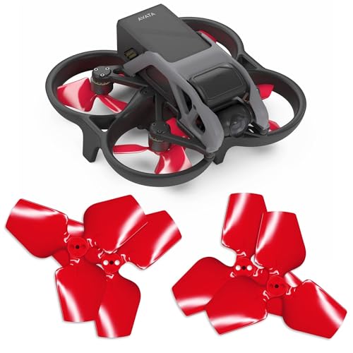 Hélices Avata 4 pales orange et accessoires de rechange pour drone quadricoptère