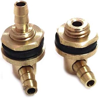 1 Pair Fuel Tank Parts Oil Nozzle for RC Gas Engine Model Accessory