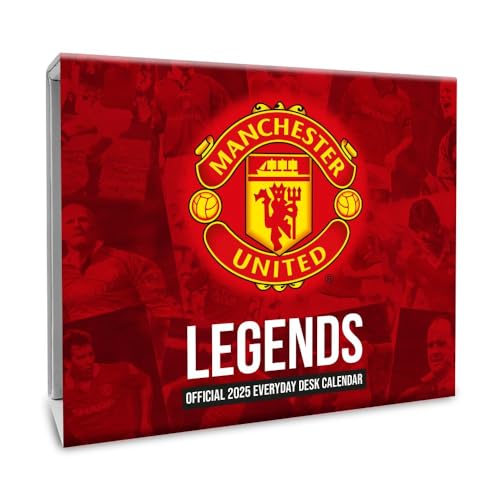 Manchester United FC Desk Block Calendar 2025