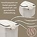 GarPet 2er Set Futtertonne Luftdicht mit Deckel Futtertonne Hund Katze Hundefutter Trockenfutter Aufbewahrung Futterbox Hund Hundefutter Box 13 L