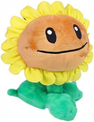 Miniatura 8 de JHESAO Juguetes de peluche de plantas y zombis de girasol de 8 pulgadas, peluches de PVZ, 1 2, muñeca suave de peluche, nuevo