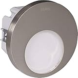 Farbtemperatur (3100 K) LEDIX 02-221-22 LED- Wandleuchte, Aluminium, stahlgrau, 7,3 x 7,3 x 4,2 cm