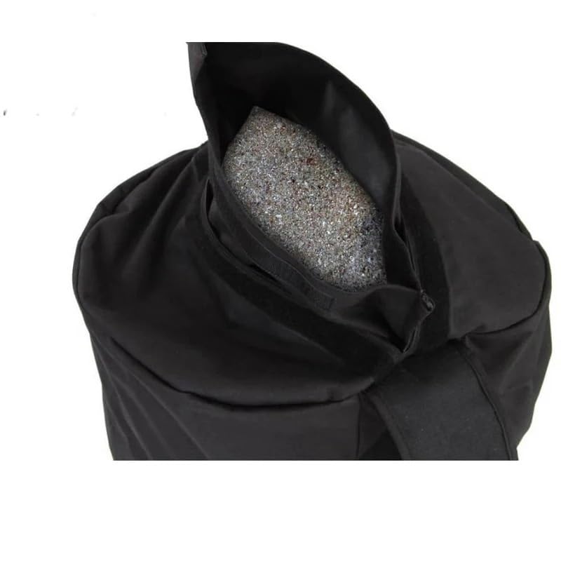 Fymlok Saco De Arena para Peso Sacos de Arena cilíndricos 100 a 300 Libras, Resistentes, for Entrenamiento en Gimnasio, Fitness, Cruzado y Levantamiento Pesas(50kg)