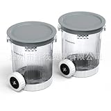 2 Stück Ni-nj-a Creami Swirl Behälter 500Ml Ni-nj-a Swirl Behälter Creami Behälter1, EisbehäLter Für Nc700 Nc701Eu Serie, Bpa-Frei​, Eismaschine Creami, Eismaschine Zubehör