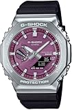 Casio G-Shock GBM-2100A-4BDR Bluetooth analógico-digital, esfera borgoña para hombre (G1735)