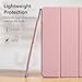 ESR for iPad Pro 12.9 6th/5th/4th Gen, iPad Air 13 Inch Case M3/M2 (2025/2024), Powerful Magnetic Attachment, Slim Trifold Stand Case, Supports Pencil Pro & Pencil (USB-C), Rebound Series, Pink