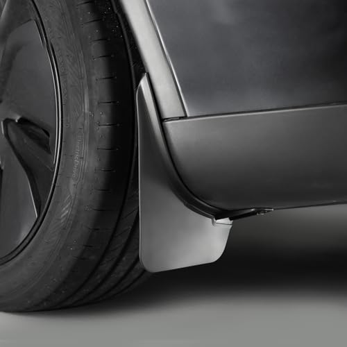 Image of Tparts Mud Flaps Splash Guards for Tesla Model Y Juniper 2025-2026 (Premium /Performance), All-Weather Mud Guard Kits, Exterior Accessories Sediment Protection No Drilling Required Black (Set of 4)
