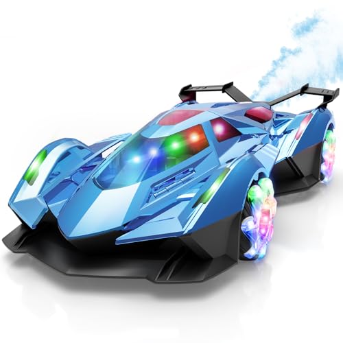 SASBSC Remote Control Car for Boys 4-7 8-12 Drift Rc Cars with 360&deg; Rotation, Spray, Music & Lights...