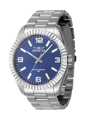 Invicta Specialty Men's 43mm Stainless Steel Blue Dial PC21 Quartz - 47451