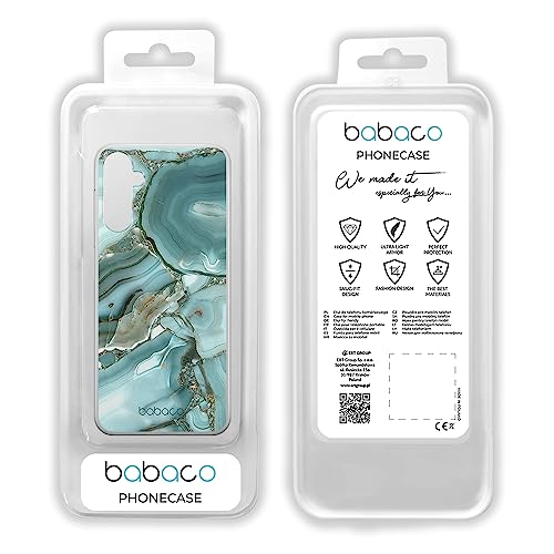 BABACO ERT Group Mobile Phone case for Samsung A14 4G/5G Original and Officially Licensed Pattern Abstract 003 optimally adapted to The Shape of The Mobile Phone, case Made of TPU