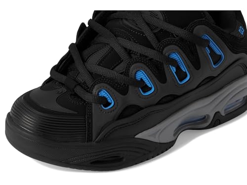 Osiris Men's D3 2001 Skate Shoe, Black/Grey/Blue, 8.52