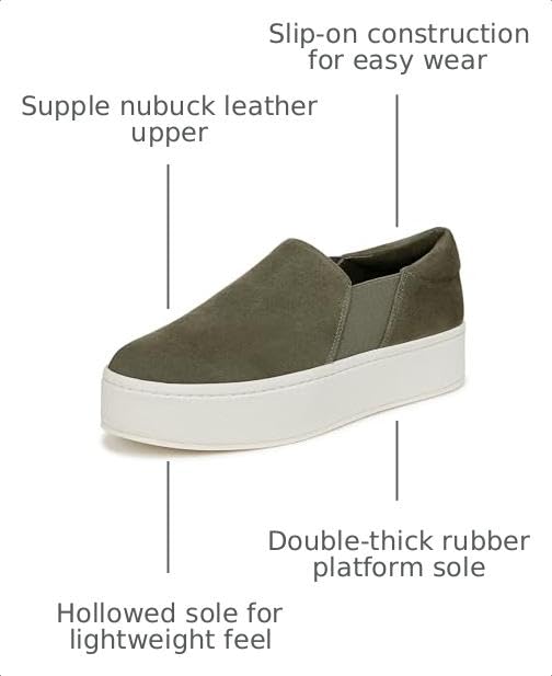 Image of Vince Women's Warren Platform Slip-On Sneaker