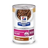 Hill's Prescription Diet Gastrointestinal Biome Digestive/Fiber Care Wet Dog Food, Chicken & Vegetable Stew, 12.5 oz. Cans, 12-Pack