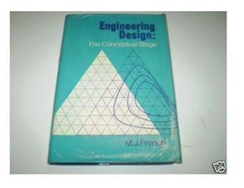Hardcover Engineering design: The conceptual stage Book