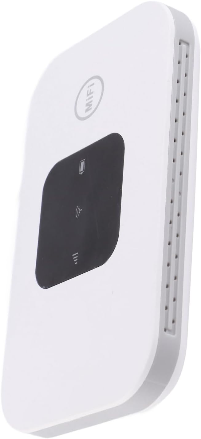 Top view of the ASHATA 4G Mobile Hotspot Router showing LED indicators