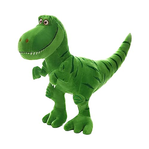 XineYuor Dinosauro Peluche,Dinosauro Peluche Giocattoli Dino Giocattolo di Peluche Dinosauri Peluche Kawaii Bambola Peluche Morbido Giocattolo Regali di Compleanno per Bambini (40CM, Verde)