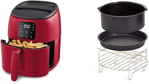 DASH Tasti-Crisp - Freidora de aire digital con tecnología AirCrisp preajustes personalizados control de temperatura y función de apagado automático